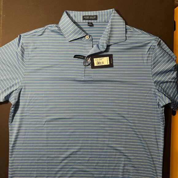 Peter Millar Crown Crafted Duet Performance Jersey Polo-Men's Size M-NWT - Picture 2 of 8